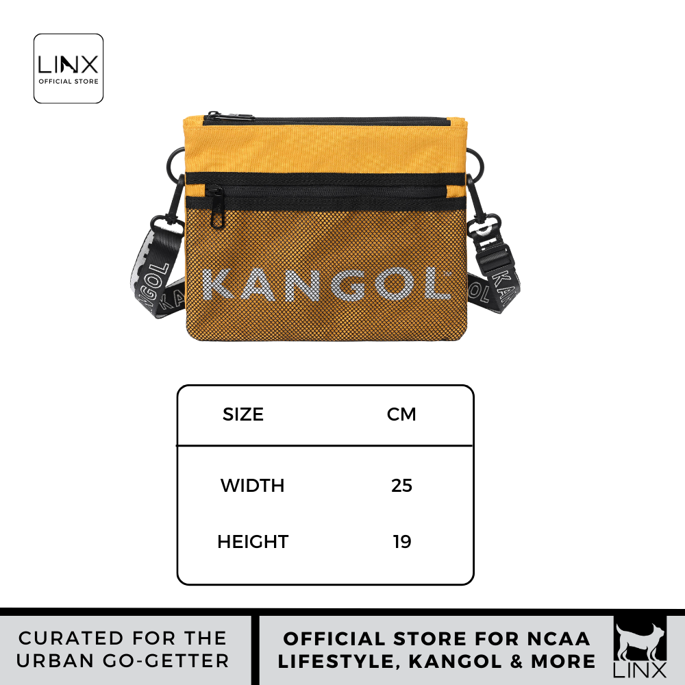 Kangol Crossbody Mesh Pocket Bag