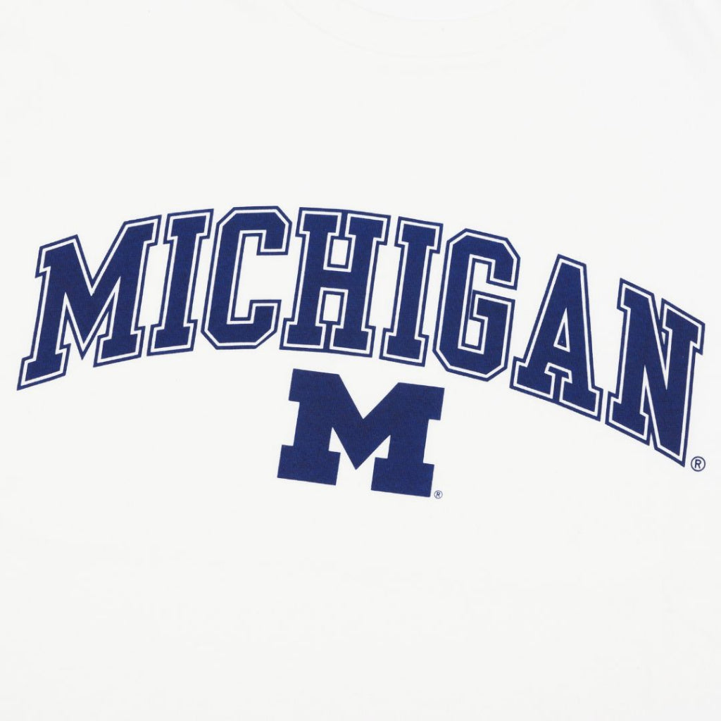 University of Michigan White Tee