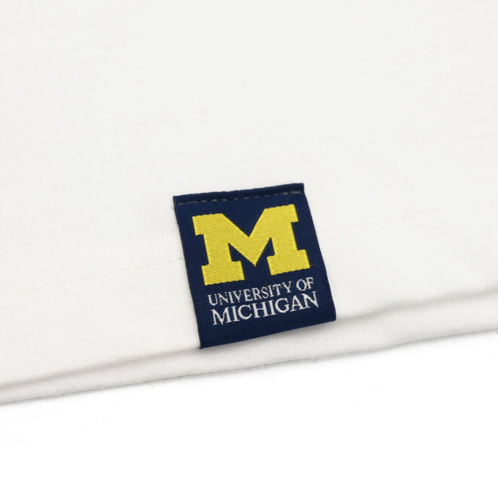 University of Michigan White Tee