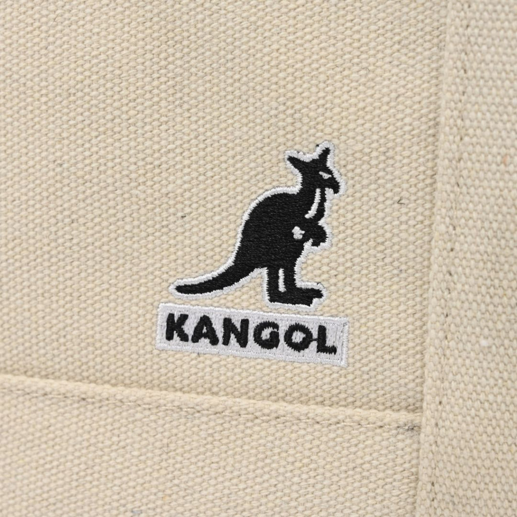 Kangol Dual Zip Crossbody - White