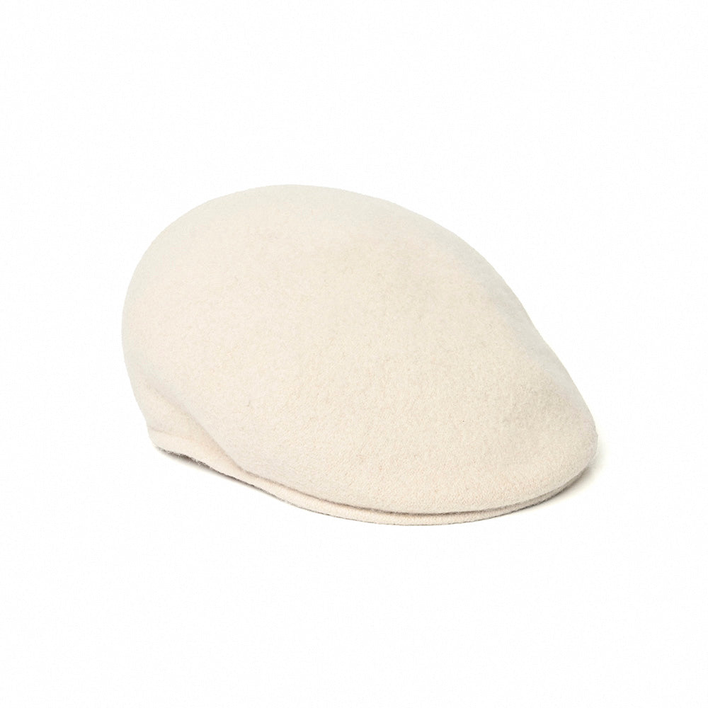 University of Michigan Cream Wool Beret