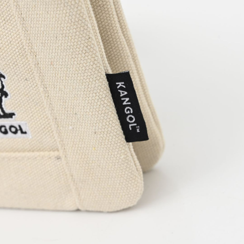 Kangol Dual Zip Crossbody - White