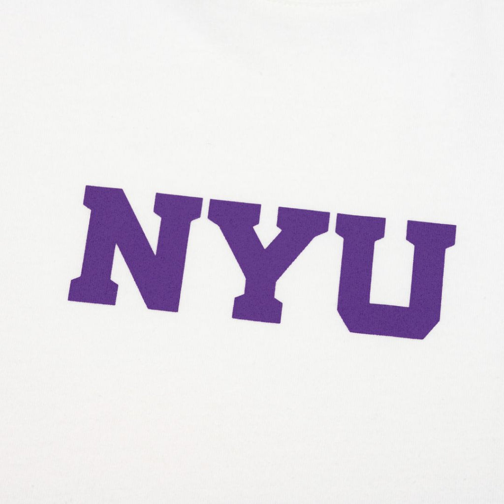 New York University White Tee