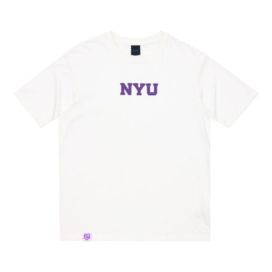 New York University White Tee